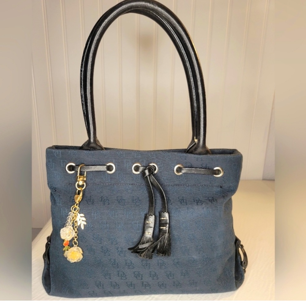 Dooney & Bourke Canvas & Leather Tote Bag